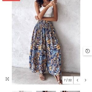 ChicMe Floral Palazzo Pants